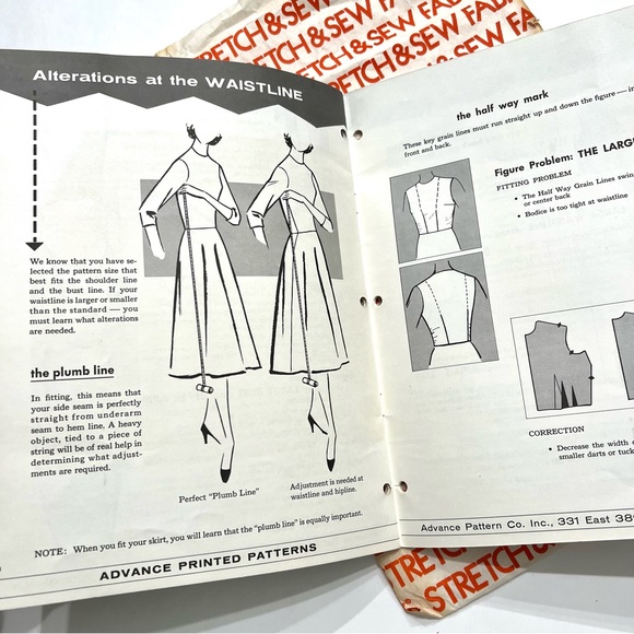 Vintage early 1960’s sewing booklets with great pics & info, great for framing! - Picture 6 of 12